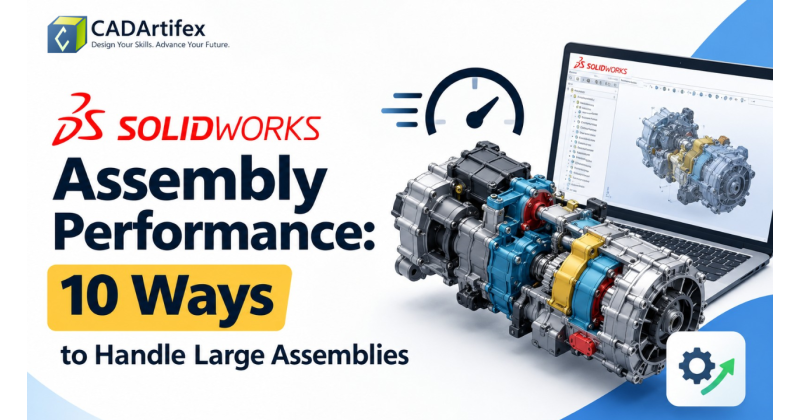 SOLIDWORKS Assembly Performance: 10 Ways to Handle Large Assemblies